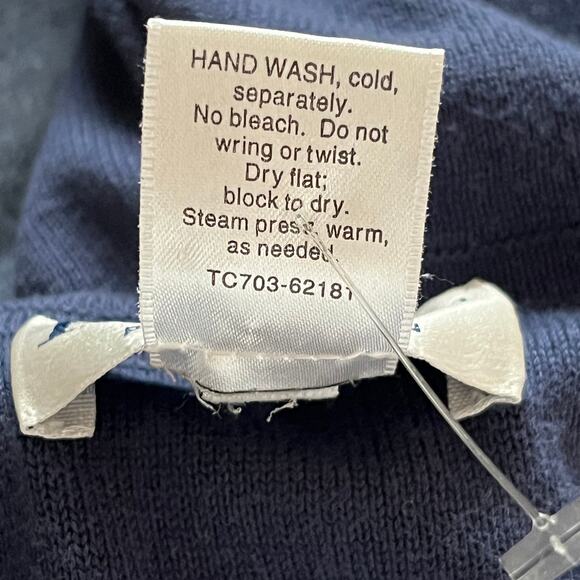 Pendleton Women's Reversible Hooded Vest Red Navy Full Zip Medium - Picture 6 of 6